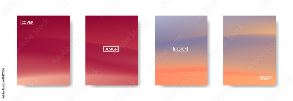 Set of abstract background with beautiful gradation color, colorful background for poster flyer banner backdrop.vertical banner.cool fluid background vector illustration Set of abstract background with beautiful gradation color, colorful background for poster flyer banner backdrop.vertical banner.cool fluid background vector illustration