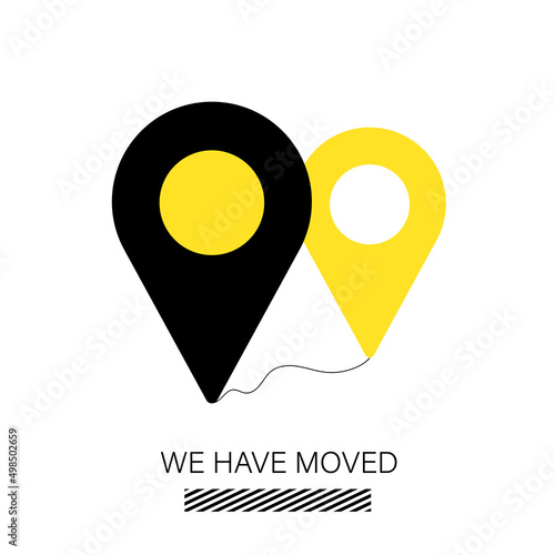 Indicated Place on the Map. We Have Moved