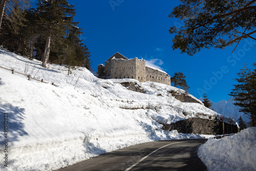 The Predil Alpine Pass in Slovenia photo