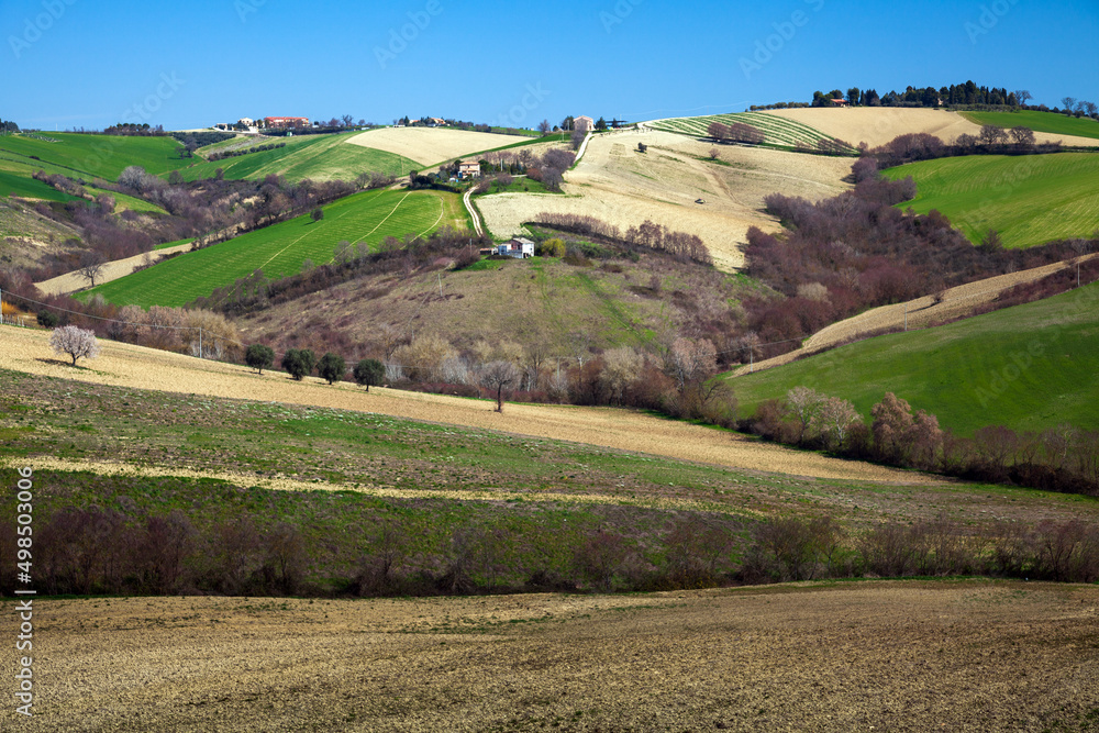 Marche Italy Rural Country side