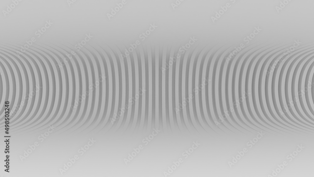 Naklejka premium 3d render gray geometric abstract background for business card, website, banner