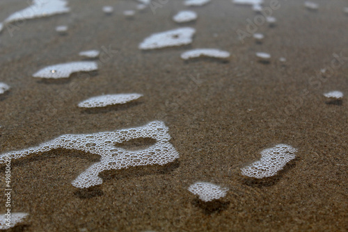 footprint on the sand