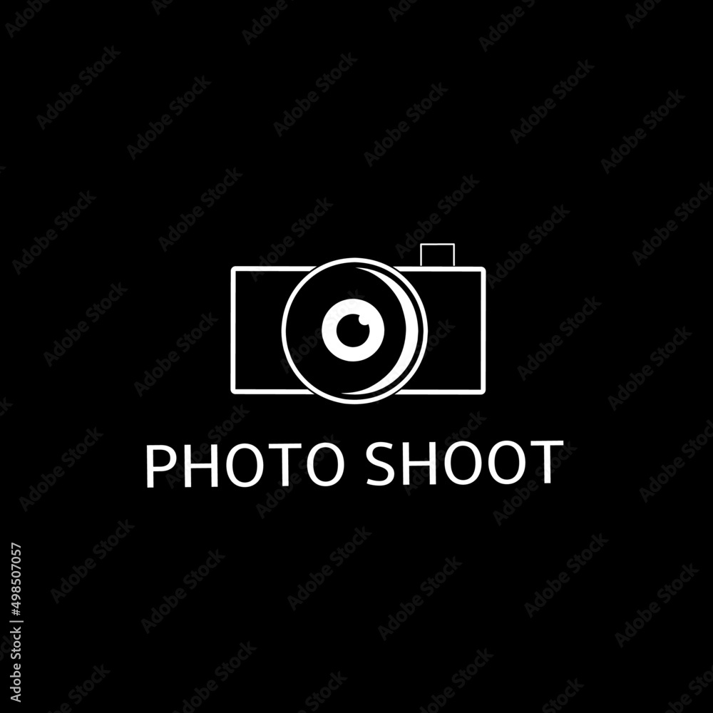 Illustration vector graphic of, template logo photo shoot perfect for photography logo Illustration vector graphic of, template logo photo shoot perfect for photography logo