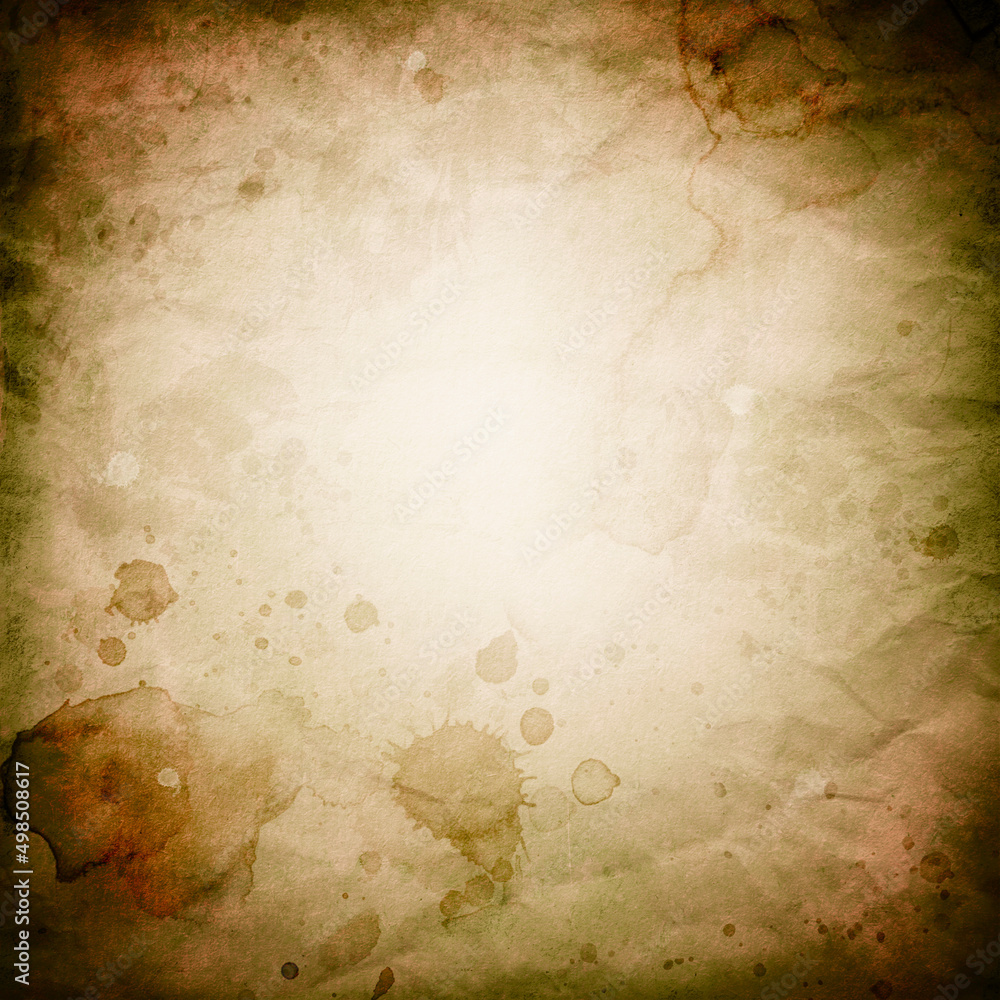 Texture of old paper with space for text and design