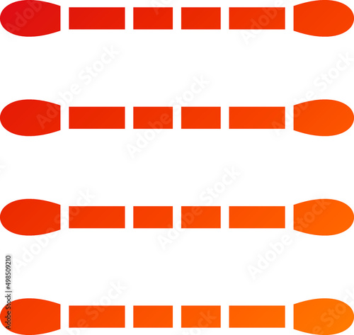 Cotton Swabs Icon Style