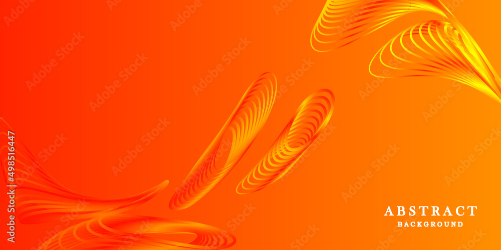 Fototapeta premium Orange background vector