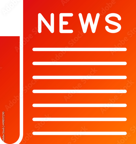 Newspaper Icon Style