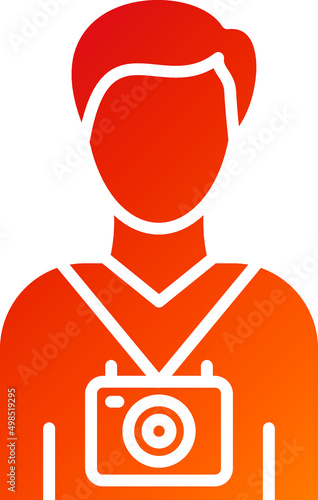 Cameraman Icon Style