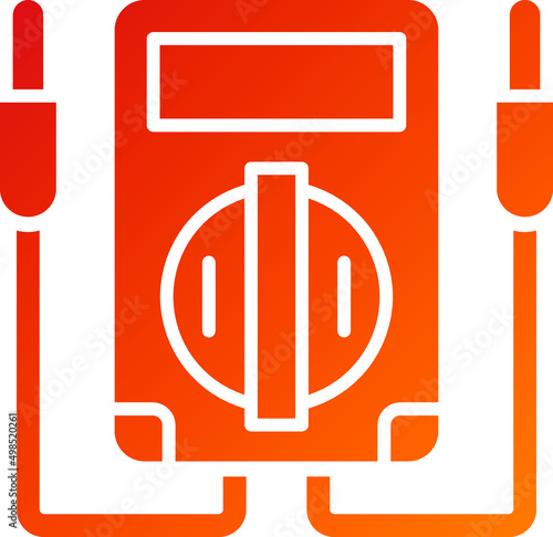 Voltmeter Icon Style