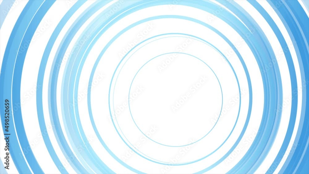 Blue white minimal round lines abstract futuristic tech motion background. Seamless looping. Video animation Ultra HD 4K 3840x2160 Blue white minimal round lines abstract futuristic tech motion background. Seamless looping. Video animation Ultra HD 4K 3840x2160
