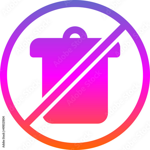 No Littering Icon