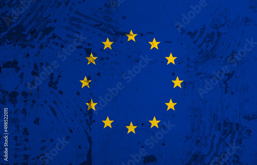 Full frame shot of european union flag