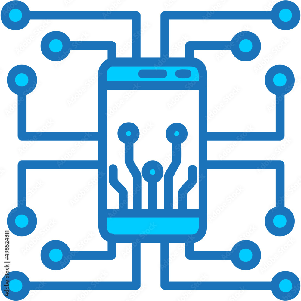 Digitalization Icon Digitalization Icon