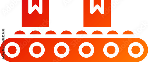Conveyor Belt Icon Style