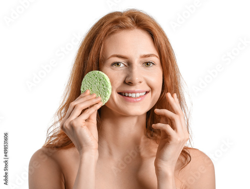 Beautiful woman with makeup...