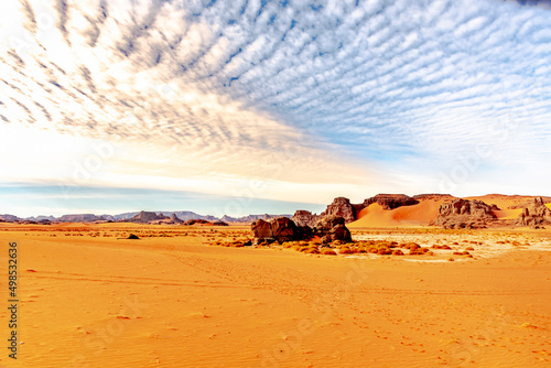 Fotografia Sahara desert of Tadrart Rouge