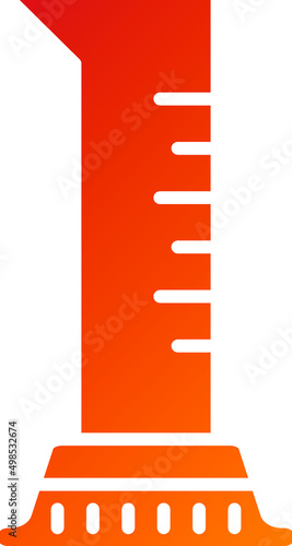 Graduated Cylinder Icon Style