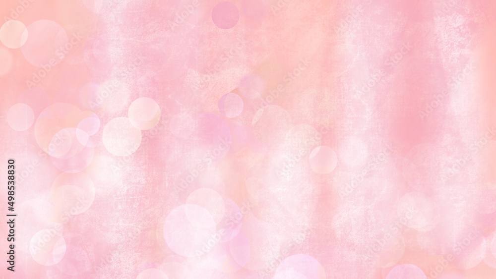pink background with bokeh