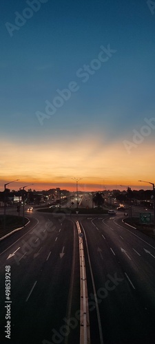 sunset on the road © David