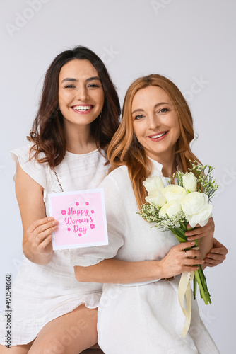 Young woman and her mother ...