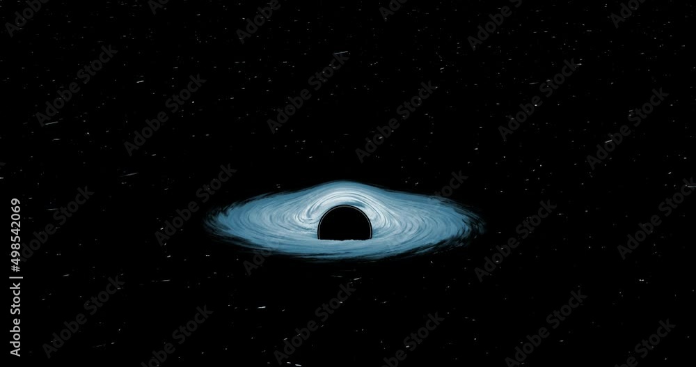 animation of a black hole absorbing light in space animation of a black hole absorbing light in space