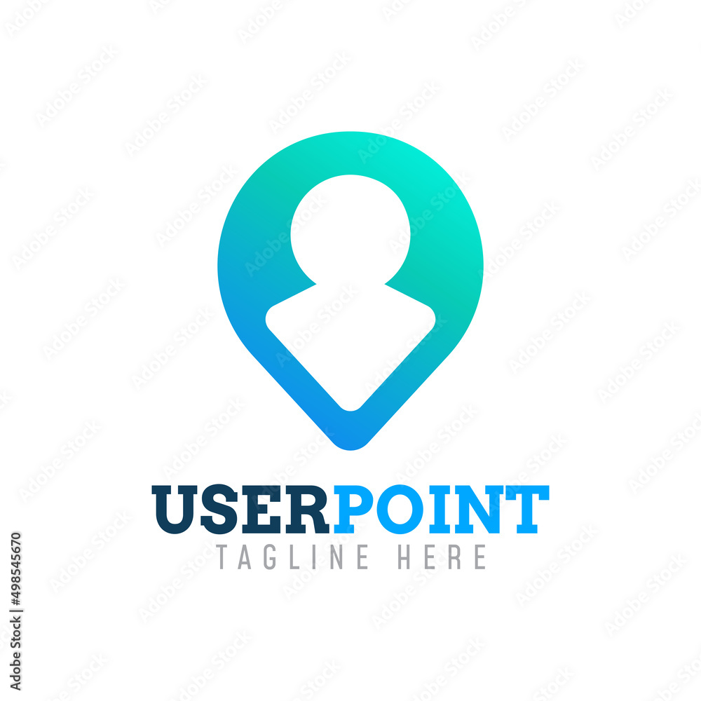 User GPS point logo. Icon. Web. Vector Design. Pin. Symbol. Location. User GPS point logo. Icon. Web. Vector Design. Pin. Symbol. Location.