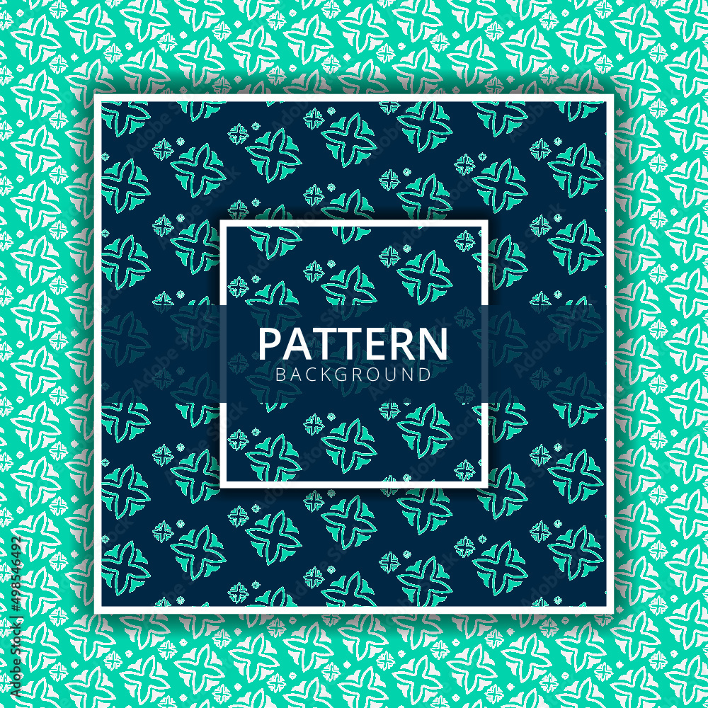 Obraz premium ornament patter background design tempate.