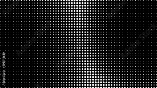 Generative real time art. Screen media technology. Code, digital creative. Coding abstract video trippy. Mesh LCD display. Scale size different hole space.