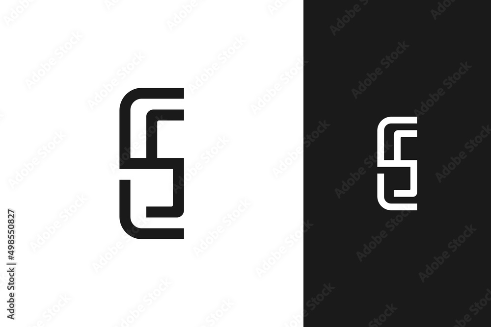 simple minimal modern initial e and s monogram logo design simple minimal modern initial e and s monogram logo design