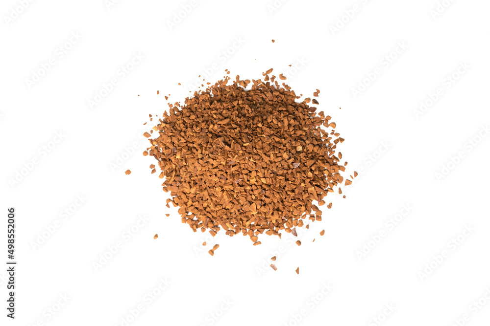 Instant coffee isolated on white background. Instant coffee isolated on white background.