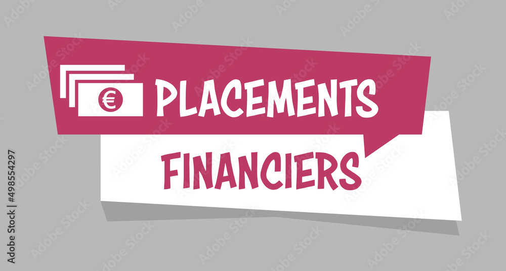 Logo placements financiers. Logo placements financiers.