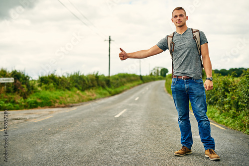 Картината върху платно Ill get where I need to be eventually