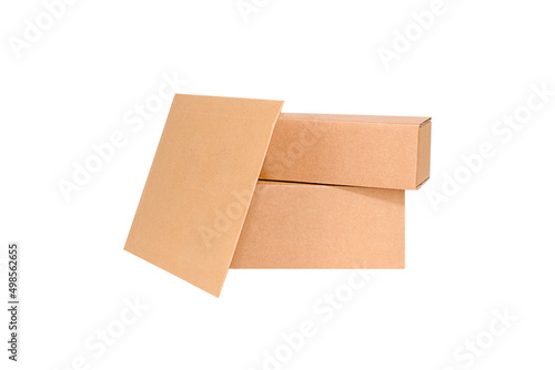 Boxes and cardboard envelope for delivery