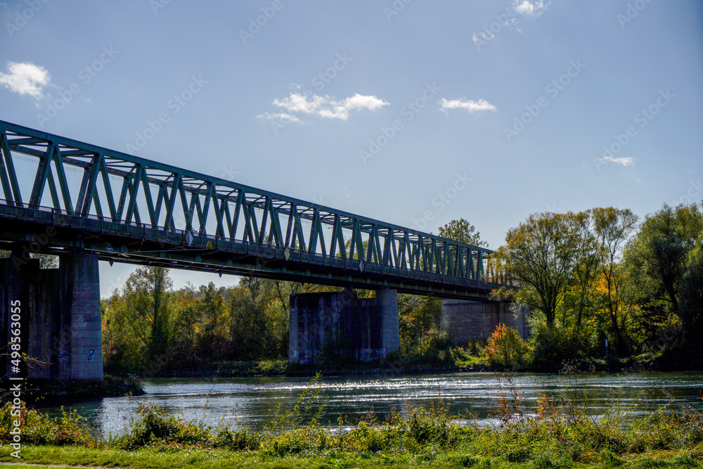 Fototapeta premium bridge over river
