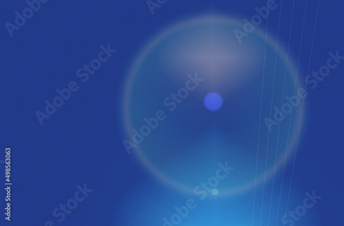 blue glass sphere © helfei