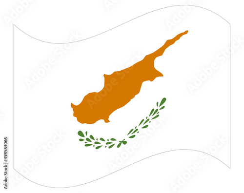 Flag of Cyprus officially the Republic of Cyprus is island country in the Eastern Mediterranean Sea.
