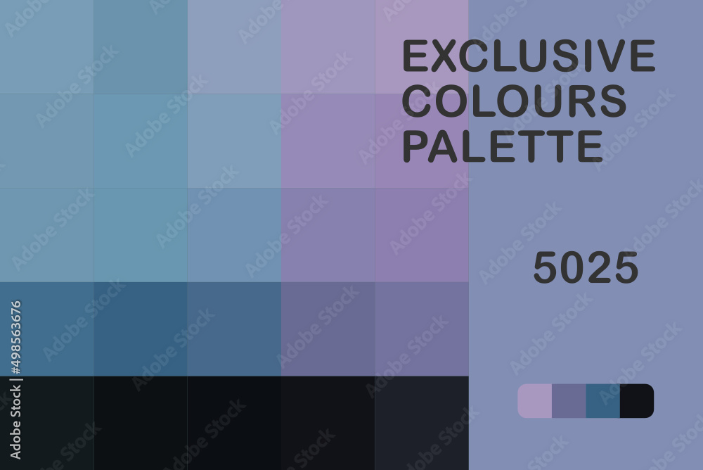 Exlusive Colours Palette 5025 Exlusive Colours Palette 5025