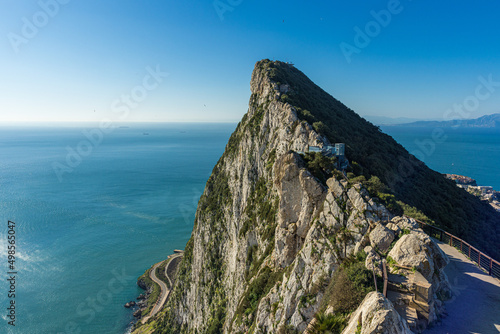 Rock of Gibraltar Summit view