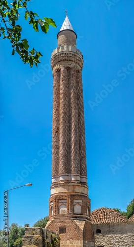 Yivli Minare Mosque in Antalya, Turkey