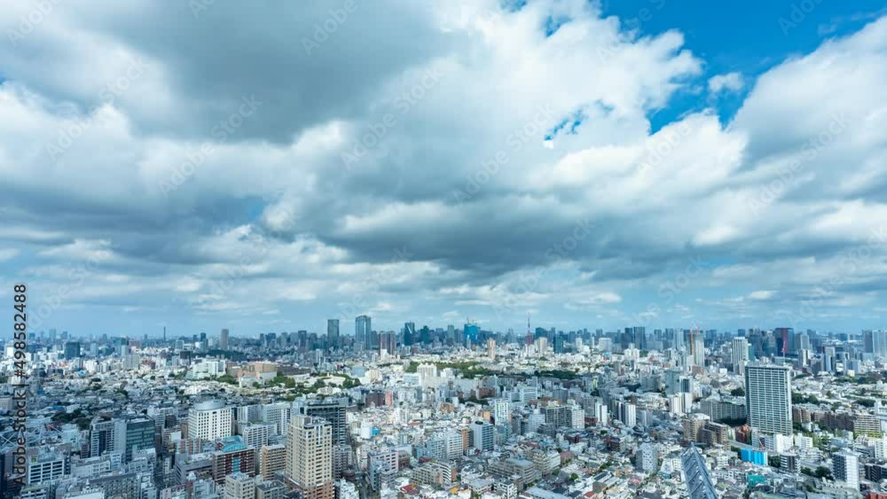 東京風景・タイムラプス