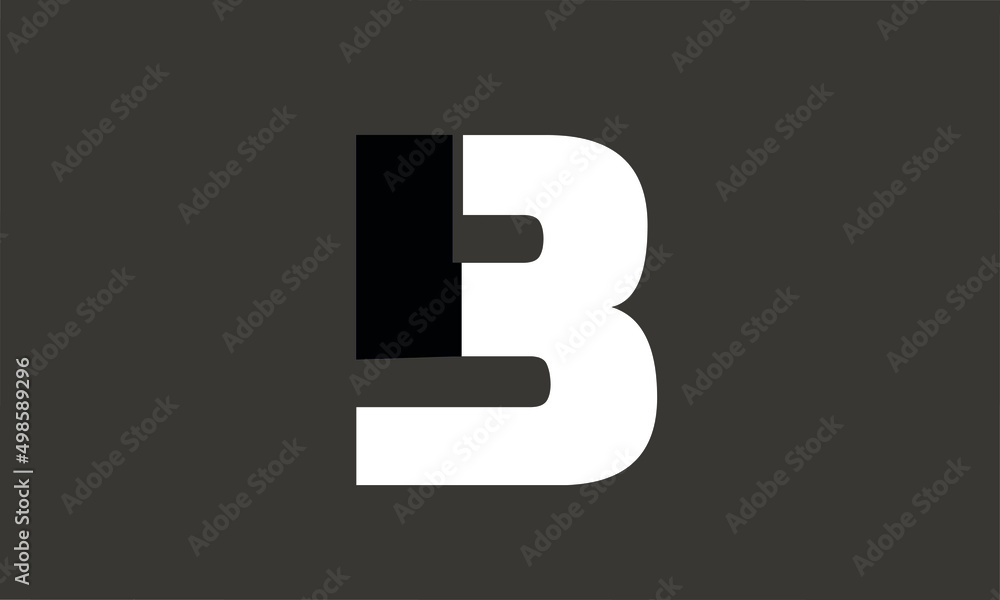 initials alphabet logo icon vector Letter LB BL initials alphabet logo icon vector Letter LB BL