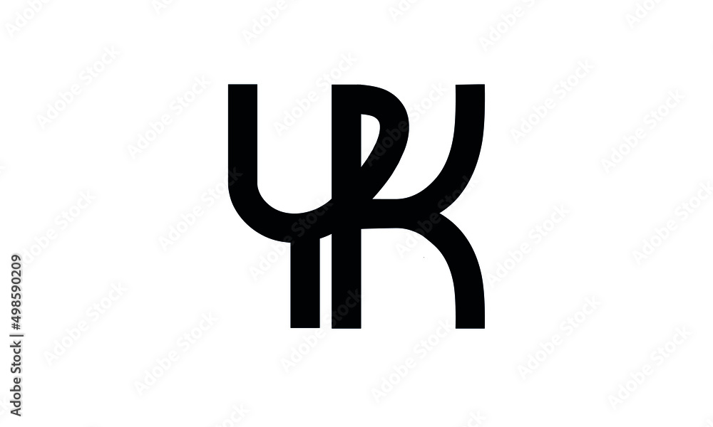 initials alphabet logo icon vector YPK initials alphabet logo icon vector YPK
