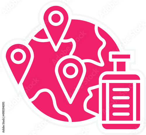 Vector Design Migration Icon Style