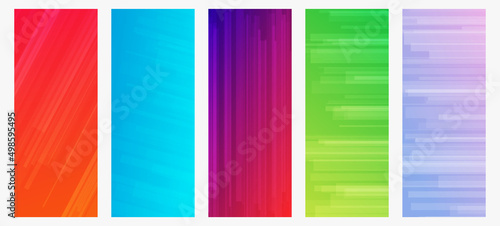 Modern colorful gradient background with lines