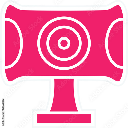 Vector Design Webcam Icon Style