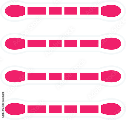 Vector Design Cotton Swabs Icon Style