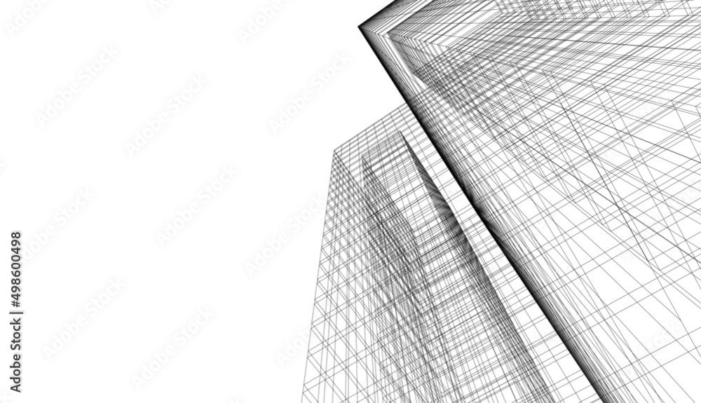 Fototapeta premium abstract background of architecture