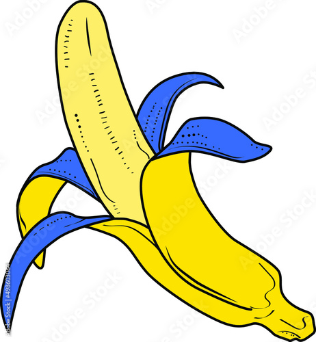 banana as a symbol of Ukraine's struggle for democracy