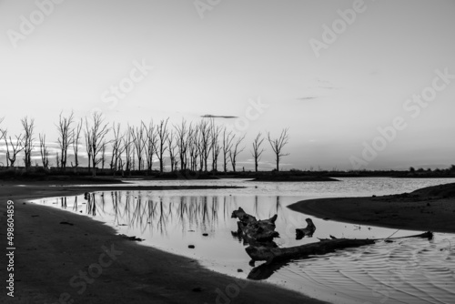 Epecuen in Buenos Aires, Argentina after the disastrous flood photo