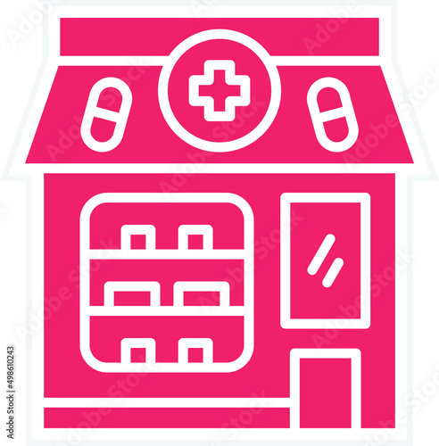 Vector Design Pharmacy Icon Style